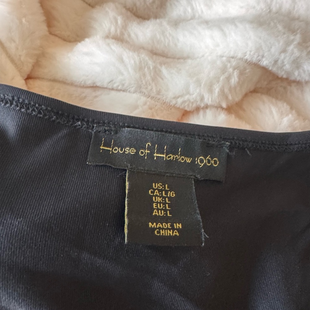 House of Harlow 1960 Black Garment - Picture 2 of 3